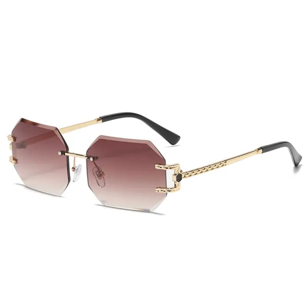 Kierra Rimless Sunglasses