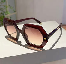 Load image into Gallery viewer, Hexagon Sunglasses