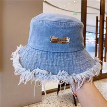 Load image into Gallery viewer, Denim Bucket Hat