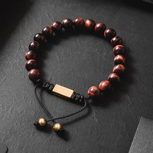 Men Lava Bracelets