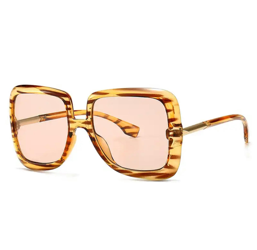 Big Retro Square Sunglasses