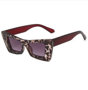 Cat Eye Contrast Sunglasses