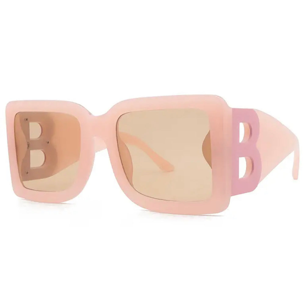 Square Letter Sunglasses