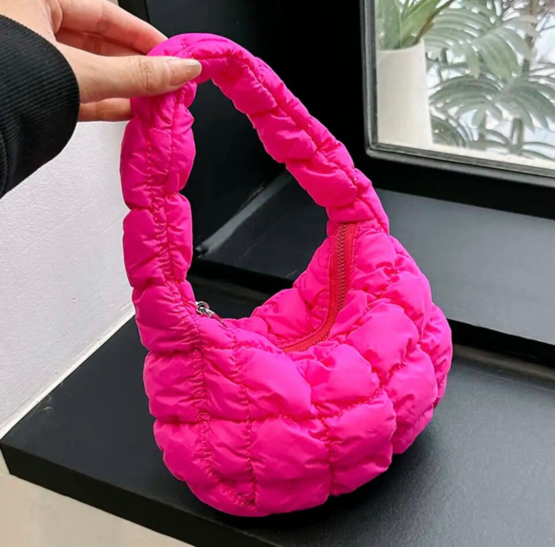 Mini Puff Tote Handbags