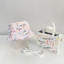 Load image into Gallery viewer, Protect Black Women Handbag Set