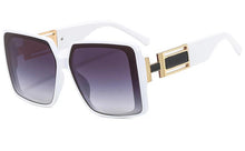 Load image into Gallery viewer, Square Steampunk Vintage Sunglasses