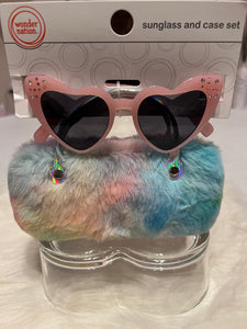 Girls Sunglasses & Case Sets