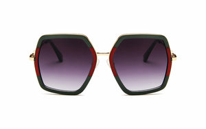 Oversized Women's Square Sunglasses