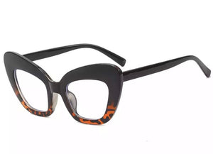 Oversized Cat Eye Glasses