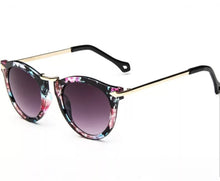 Load image into Gallery viewer, Cat Eye Flower Sunglasses