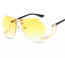 Load image into Gallery viewer, Rimless Goggle Sunglasses