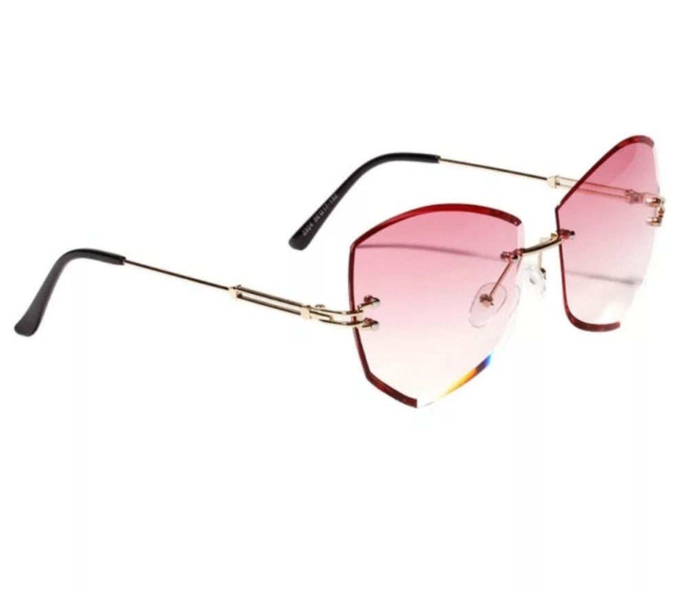Diamond Shaped Cat Eye Sunglasses