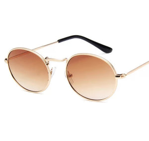 Retro Oval Sunglasses