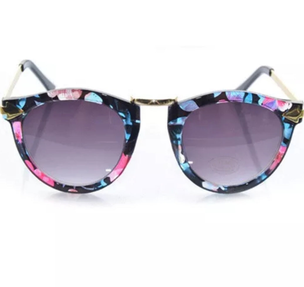 Cat Eye Flower Sunglasses