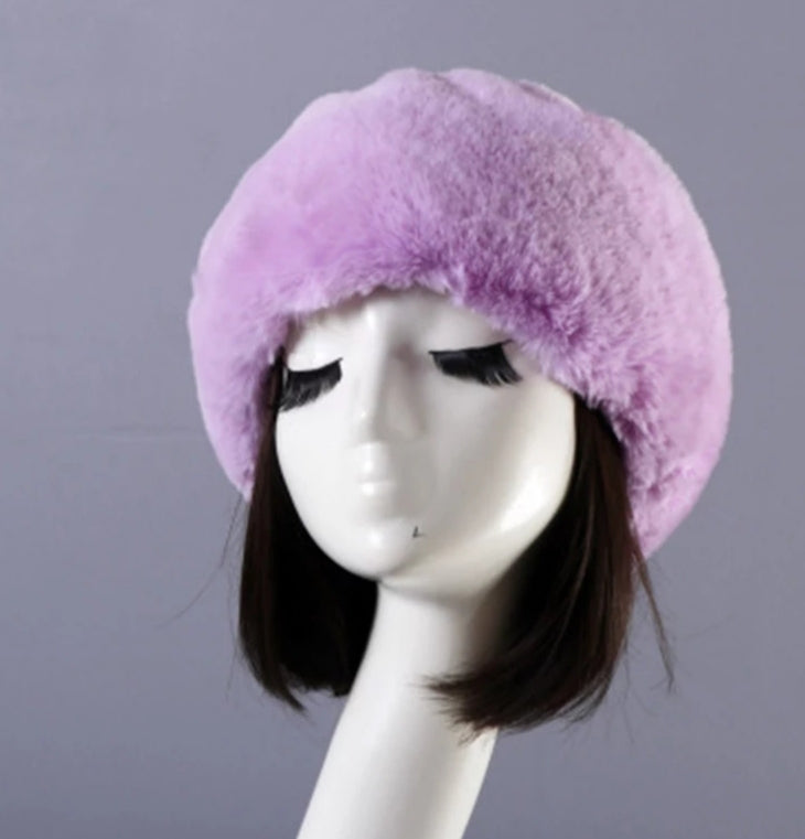 Fashion Thick Fluffy Empty Top Cap
