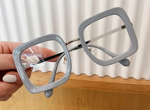 Clear Square Glasses