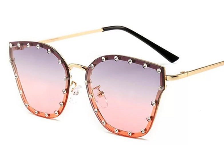 Diamond Cateye Sunglasses