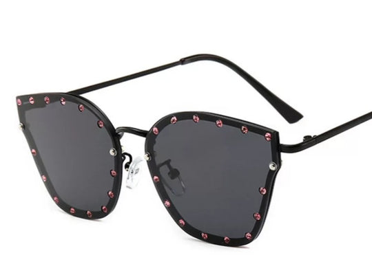 Diamond Cateye Sunglasses