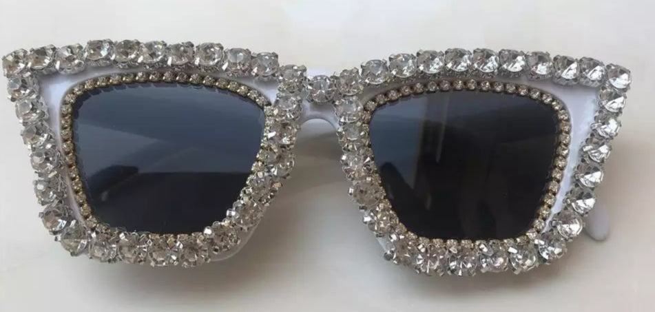Cateye Diamond Sunglasses