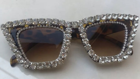 Cateye Diamond Sunglasses