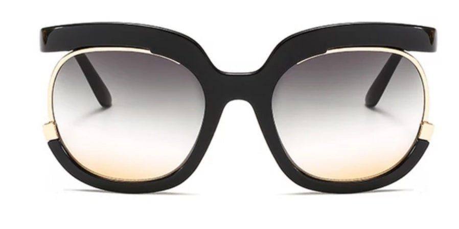 Riah Half Frame Sunglasses