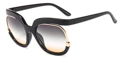 Riah Half Frame Sunglasses