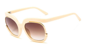 Riah Half Frame Sunglasses