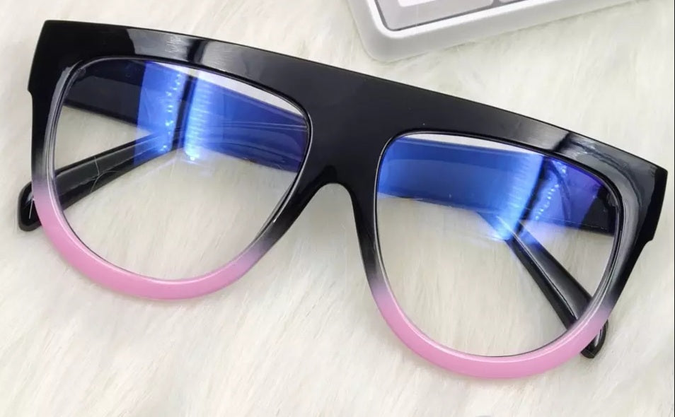Transparent Oversized Glasses