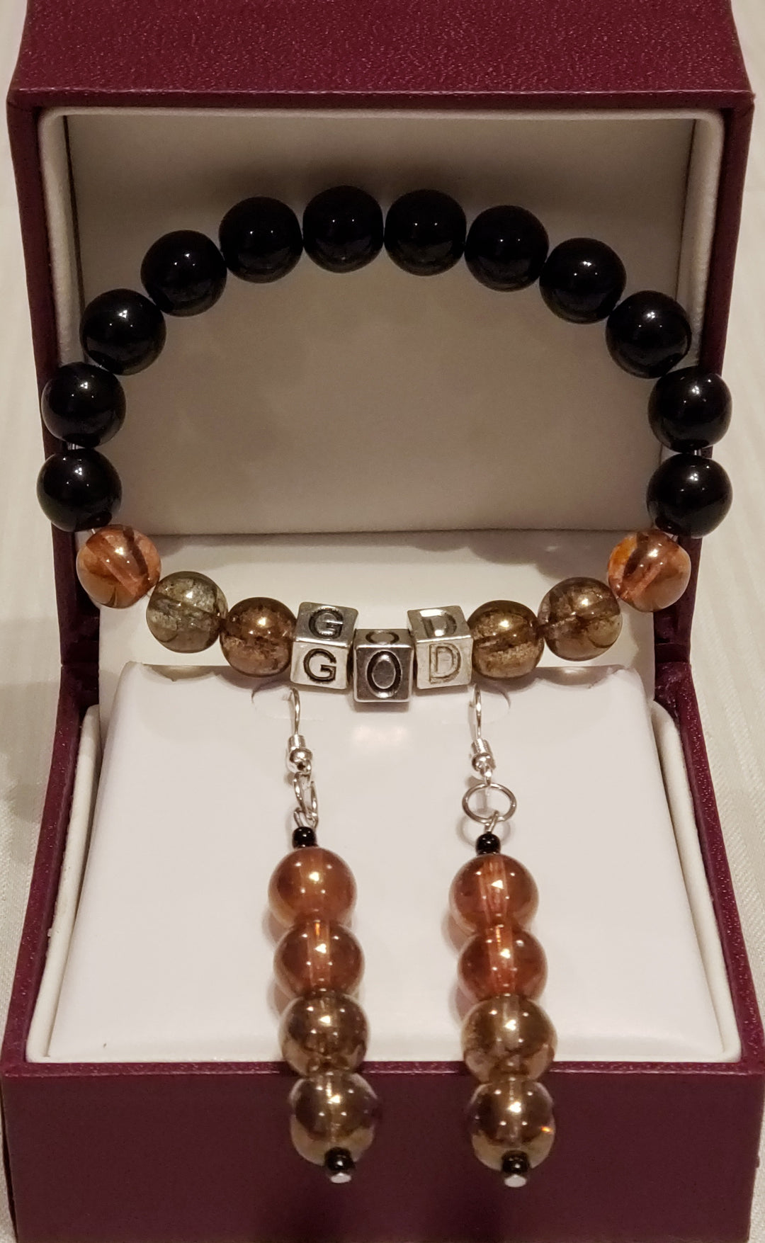 Handcrafted Glass & Wood Bead Sets