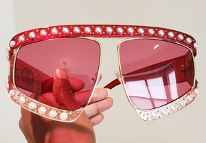 Pearl Frame Sunglasses