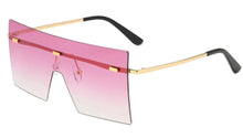 Load image into Gallery viewer, Rimless Goggle Sunglasses