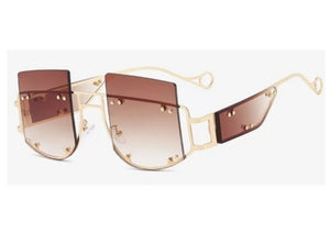 Steampunk Square Sunglasses