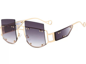 Steampunk Square Sunglasses