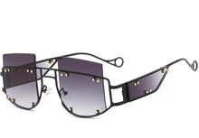 Load image into Gallery viewer, Steampunk Square Sunglasses