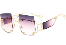 Load image into Gallery viewer, Steampunk Square Sunglasses