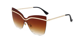 Flat Top Cateye Sunglasses