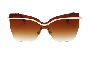 Flat Top Cateye Sunglasses