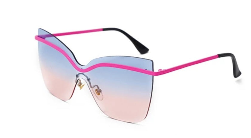 Flat Top Cateye Sunglasses