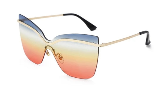 Flat Top Cateye Sunglasses