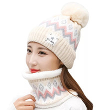 Load image into Gallery viewer, Winter Hat &amp; Scarf Set