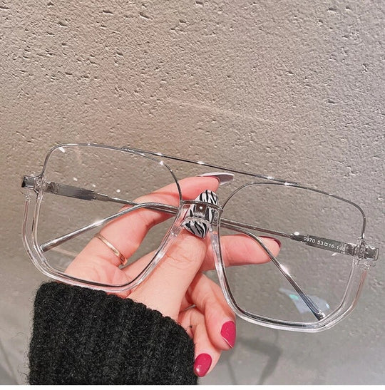 Vintage Square Semi Glasses
