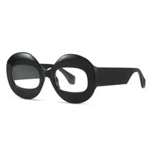 Load image into Gallery viewer, Round Cat Eye Glasses