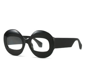 Round Cat Eye Glasses