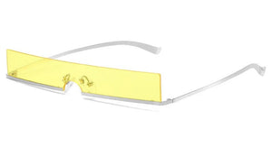 Rectangle Rimless Sunglasses