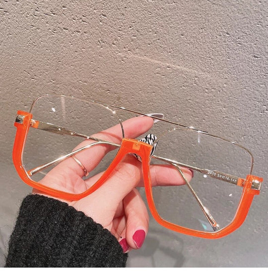 Vintage Square Semi Glasses
