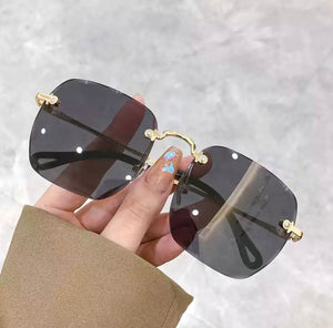 Asia Rimless Sunglasses