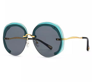 Vintage Oversized Round Sunglasses