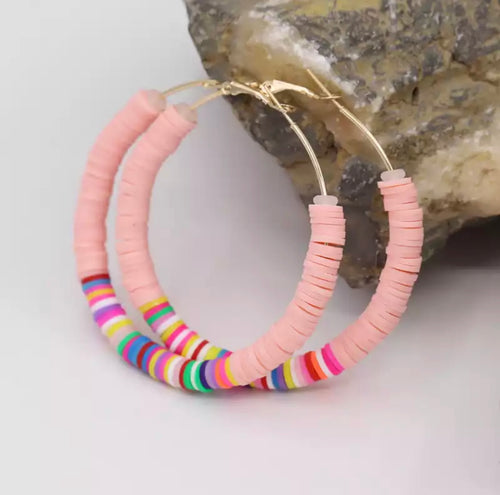 65mm Big Hoop Earrings Women Boho Jewelry