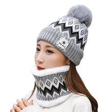 Load image into Gallery viewer, Winter Hat &amp; Scarf Set