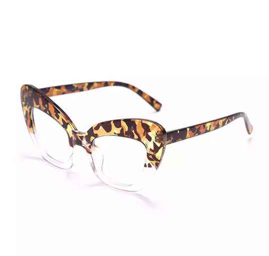Oversized Cat Eye Glasses